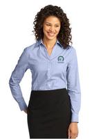 Port Authority Ladies Crosshatch Easy Care Shirt.