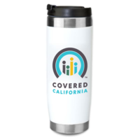 Travel Tumbler Insulated  with Screw-On Lid